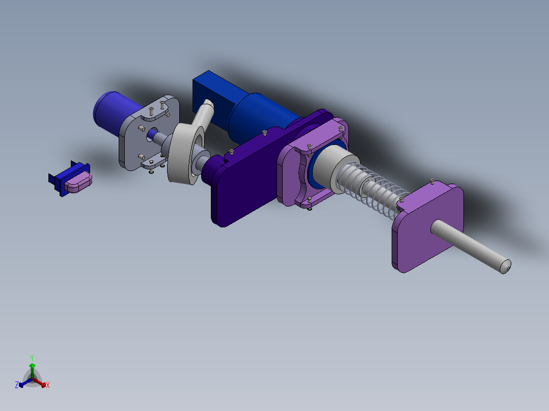 电锤SW+CAD 24.5.12+350+001正等轴测图