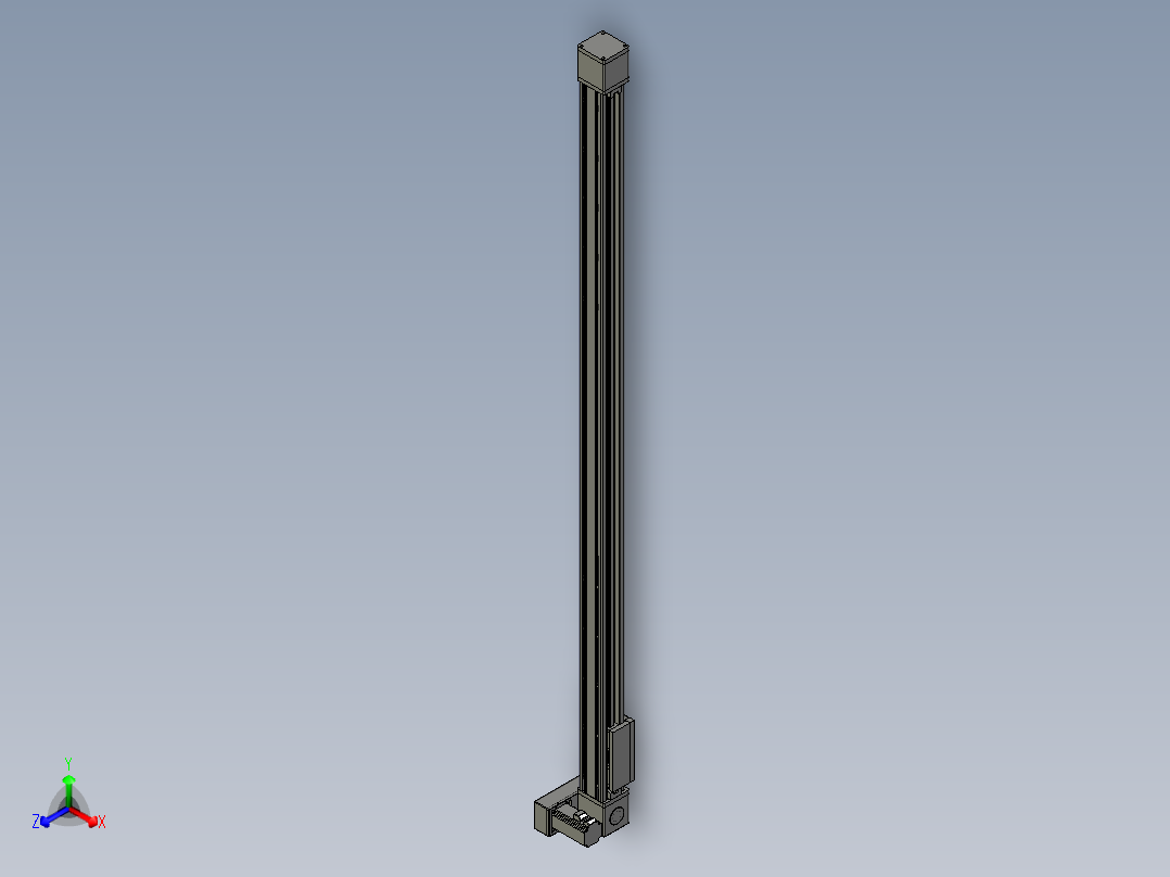 欧规系列-GB8-L96-S1900-BLD-P40-MS3正等轴测图