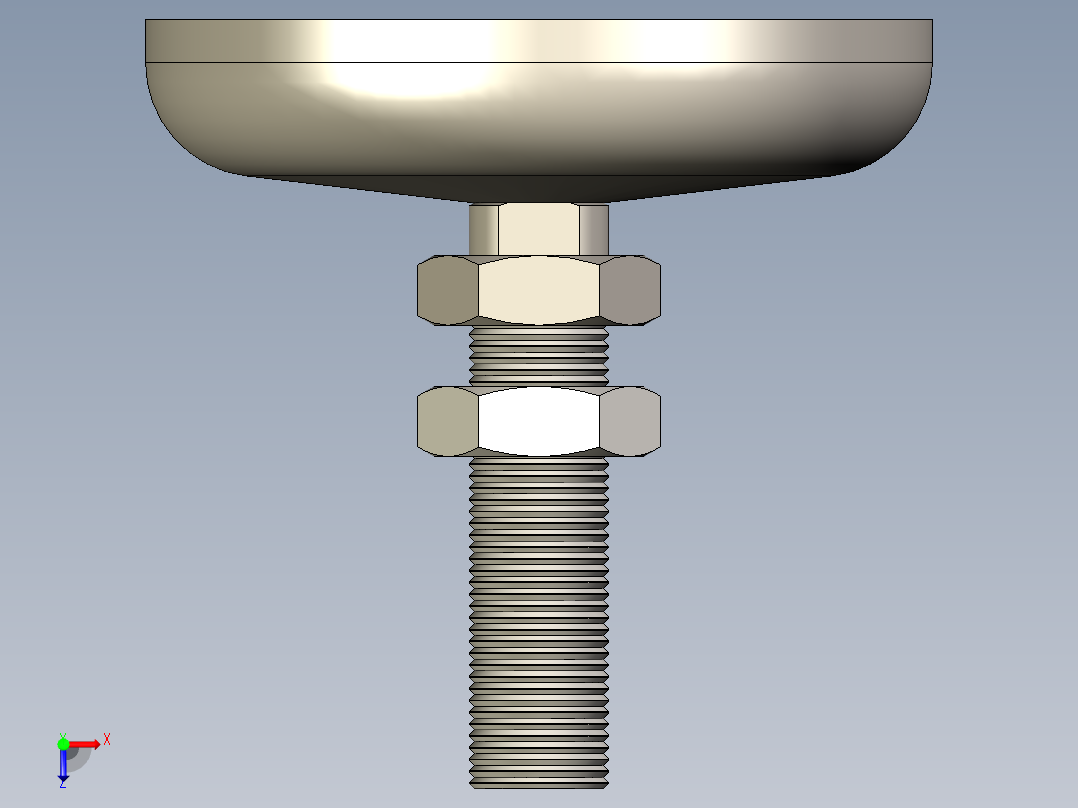 型材-KJN M16 _0 HINGED FOOT KJN311950俯视图