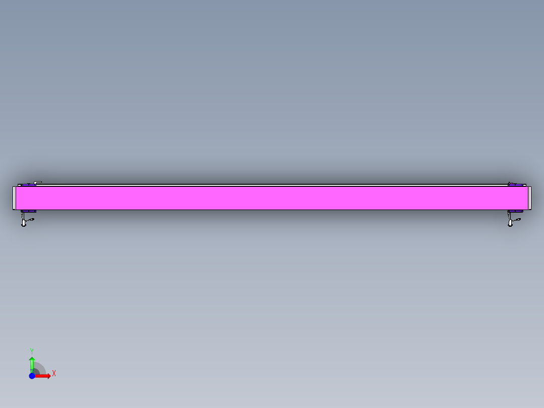 威洛博VL系列3d模型模组2VL17E1Y-S3400前视图