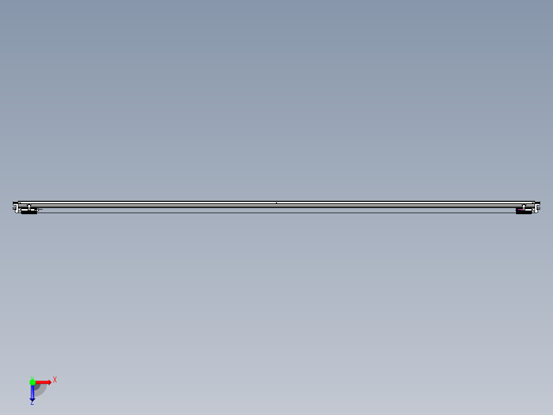 威洛博VL系列3d模型模组2VL17E1Y-S3400俯视图