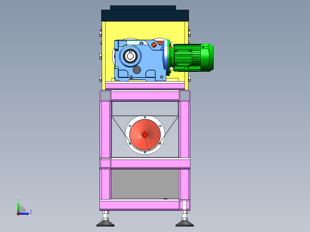 破碎筛分一体机sw20可编辑左视图