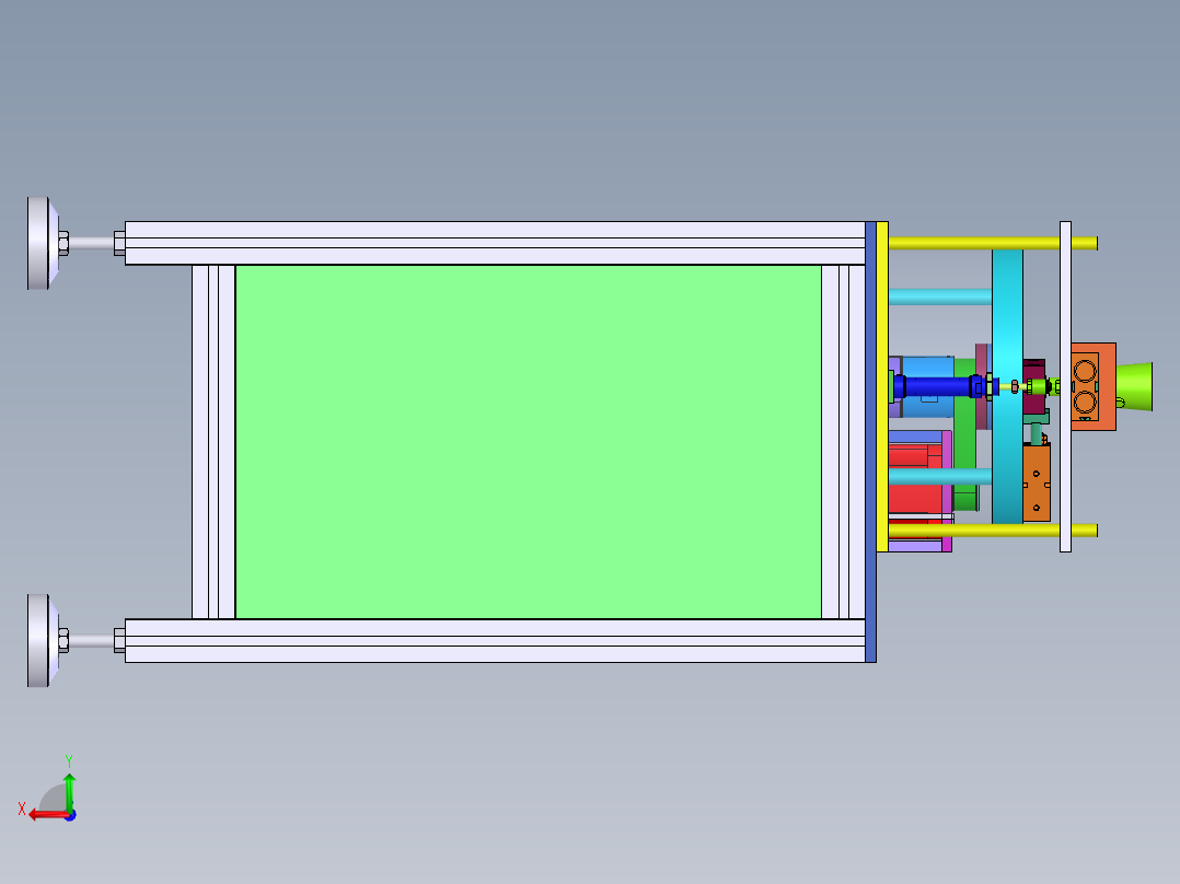 软管喷头对接设备sw21可编辑后视图