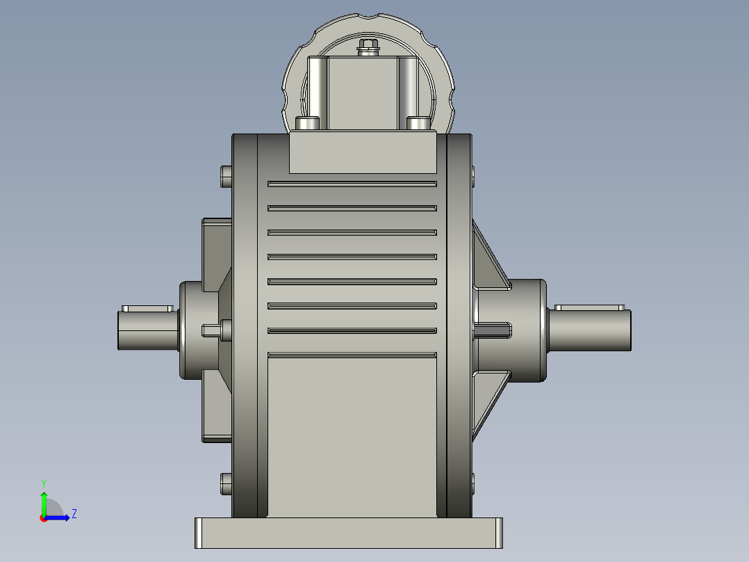 （变速器）UD07-200-AD变速器合左视图