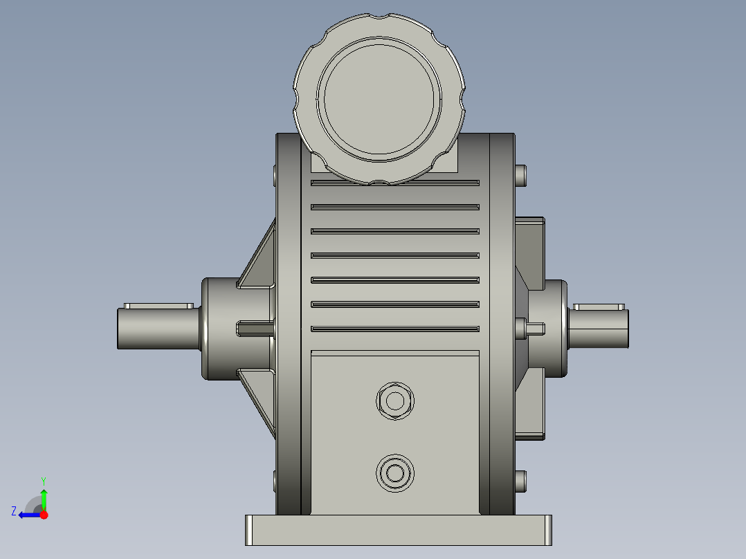 （变速器）UD07-200-AD变速器合右视图