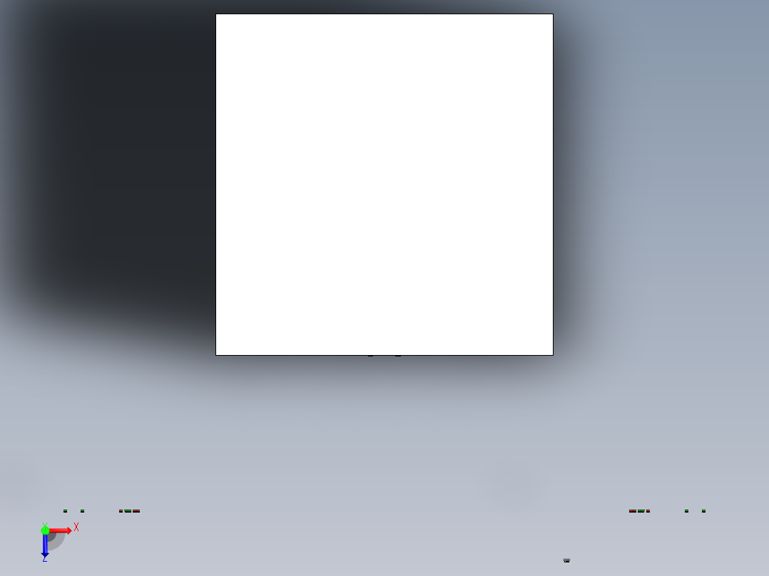 Q002-12KV户外箱式环网柜的设计俯视图