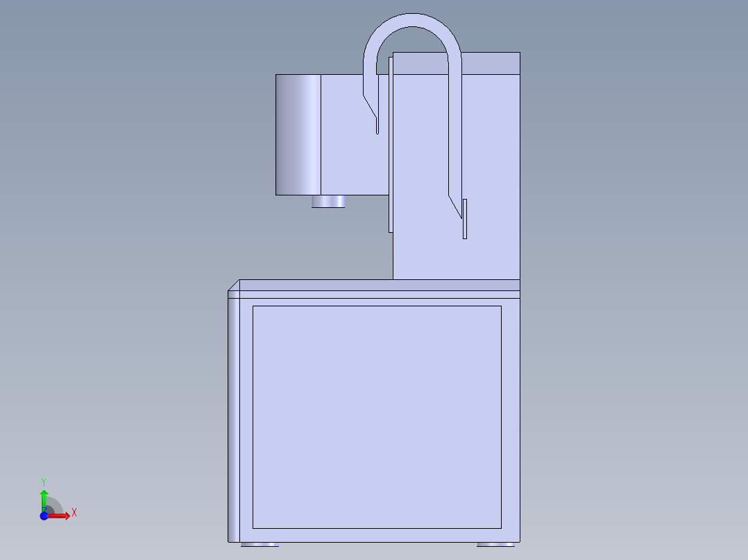 人体模型前视图