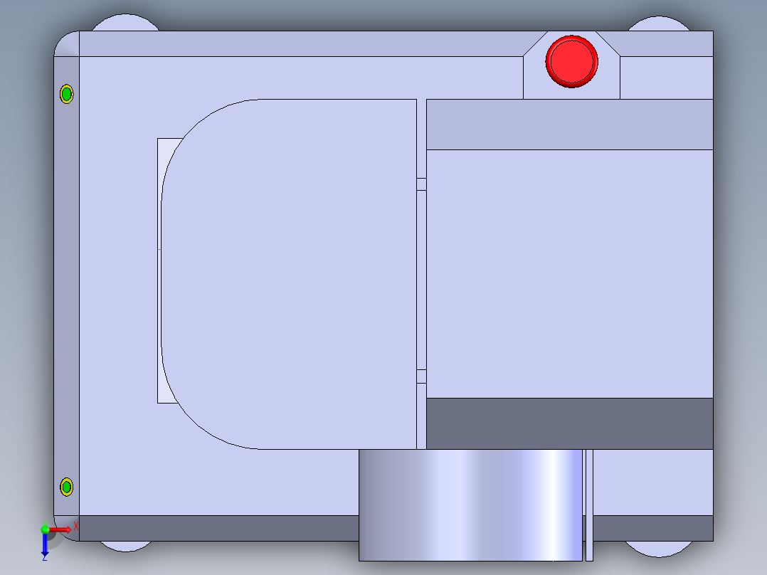 人体模型俯视图