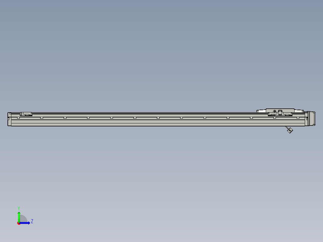 威洛博模组VGTH12-L10-C-S1050-BL-ZT40-C3左视图