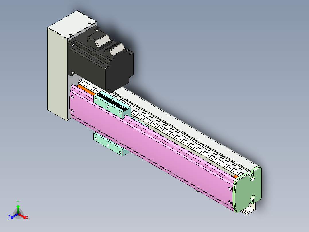 威洛博VF6-L16-C-S150-BR-P20-C4正等轴测图