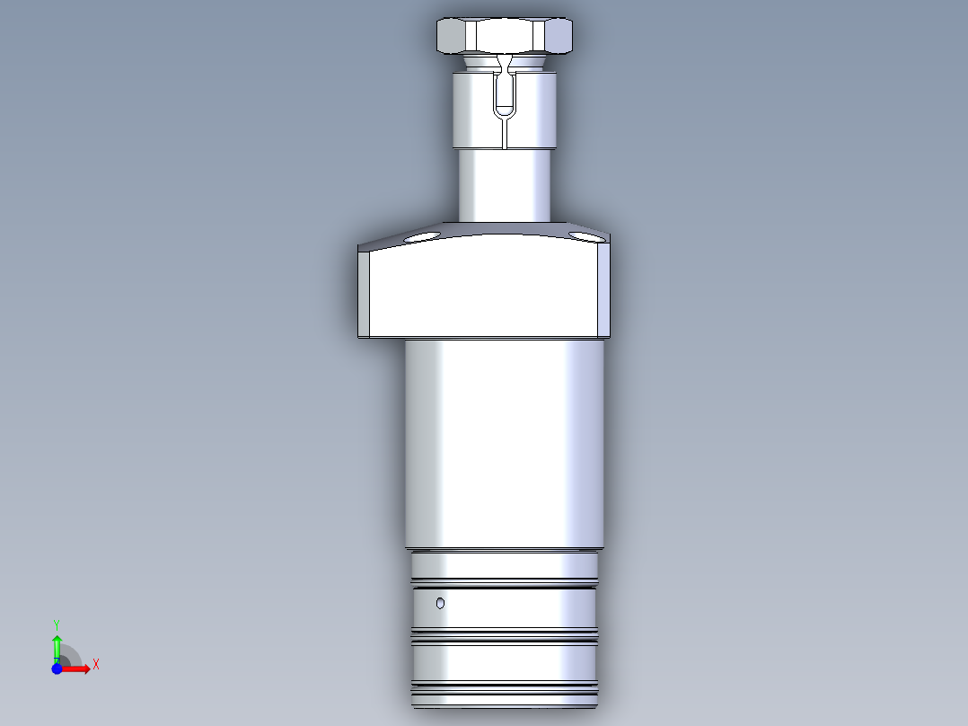 KOSMEKLHA0480-SRM多系列多零件图纸模型前视图
