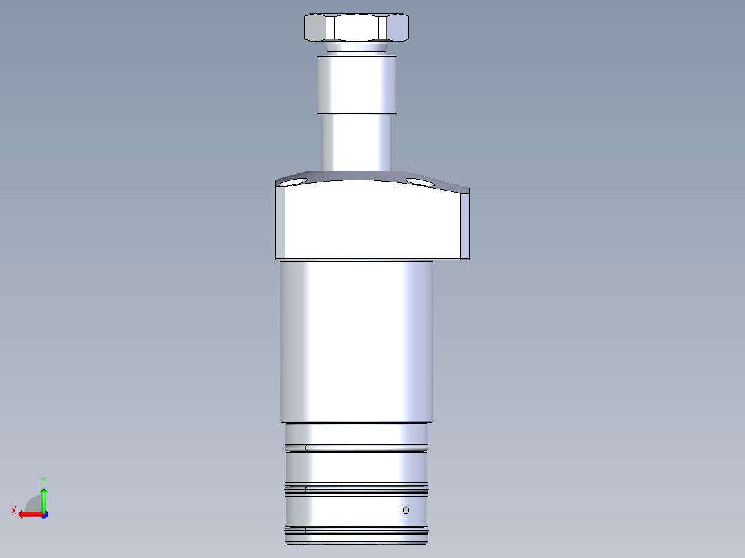 KOSMEKLHA0480-SRM多系列多零件图纸模型后视图