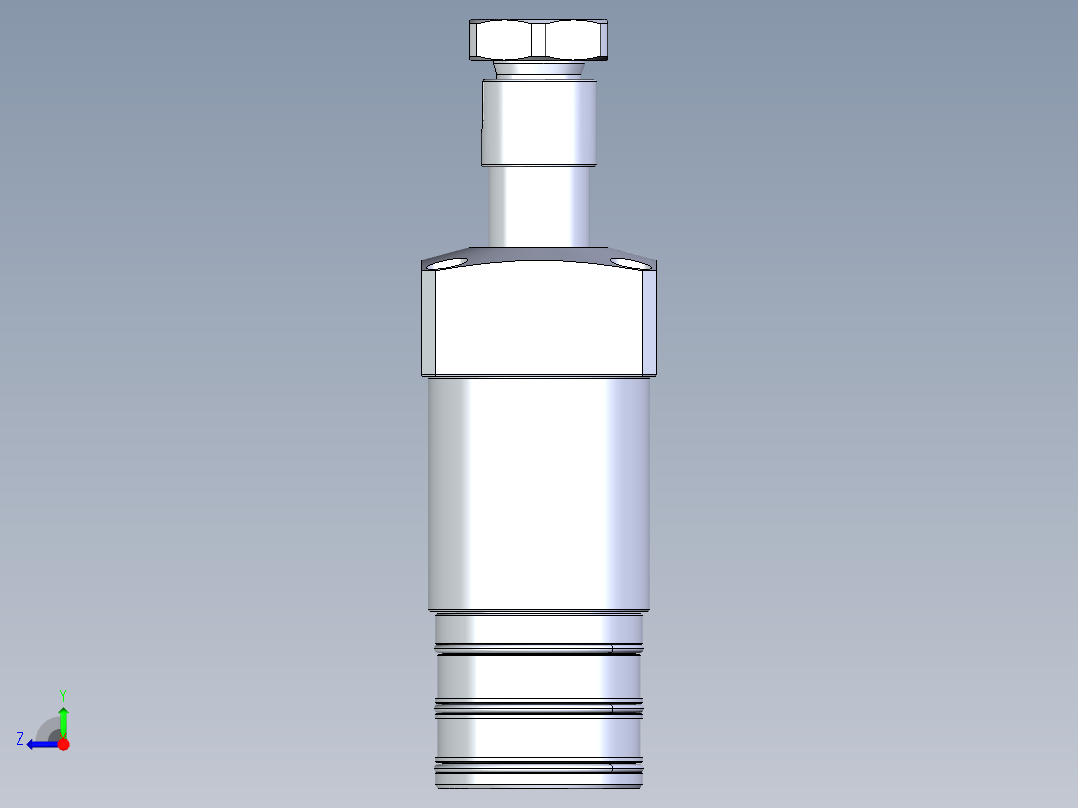 KOSMEKLHA0480-SRM多系列多零件图纸模型右视图