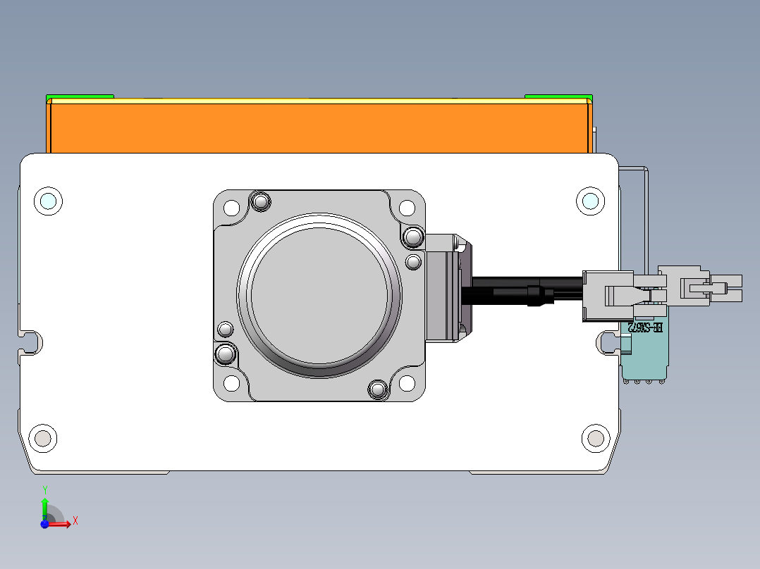 MCH丝杆全封闭MCH17-BC-400W前视图