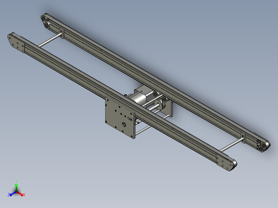 可移动双排皮带机输送机传送线