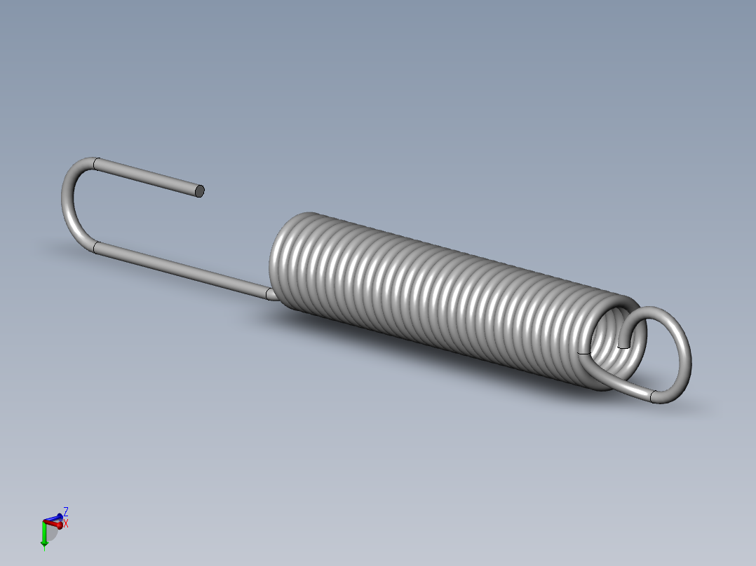 异形弹簧-96605K340_GALV SPRING-TEMPERED STL EXTENSION SPRING