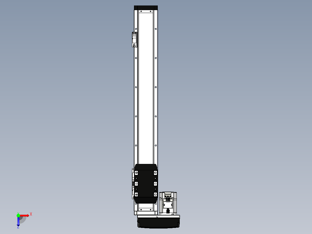 威洛博模组VGTH8-Lx-C-S500-BL-ZP20-D3俯视图