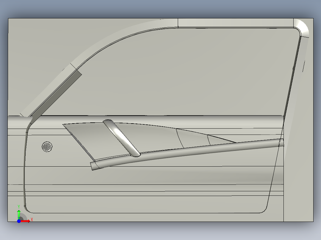 车门 引擎盖 (6)前视图