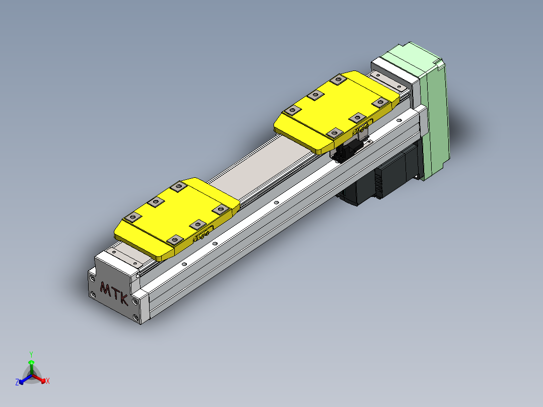 GTH内嵌丝杆全封闭GTH8S-BM-200W