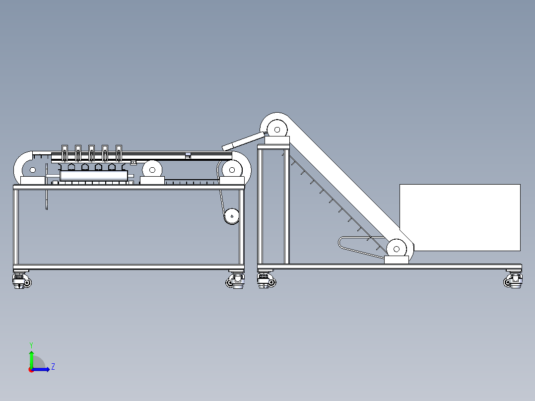 51冬枣筛选设备左视图