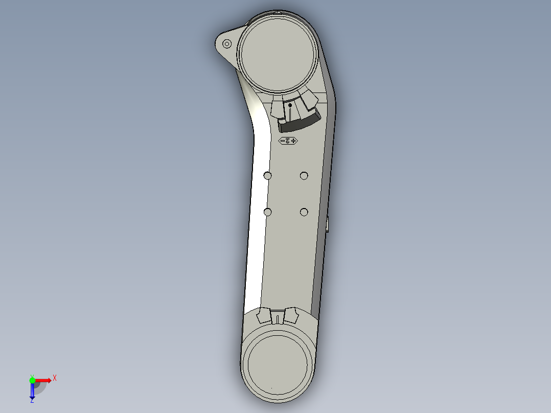 ABB全系列机器人3-3D模型 (105)俯视图
