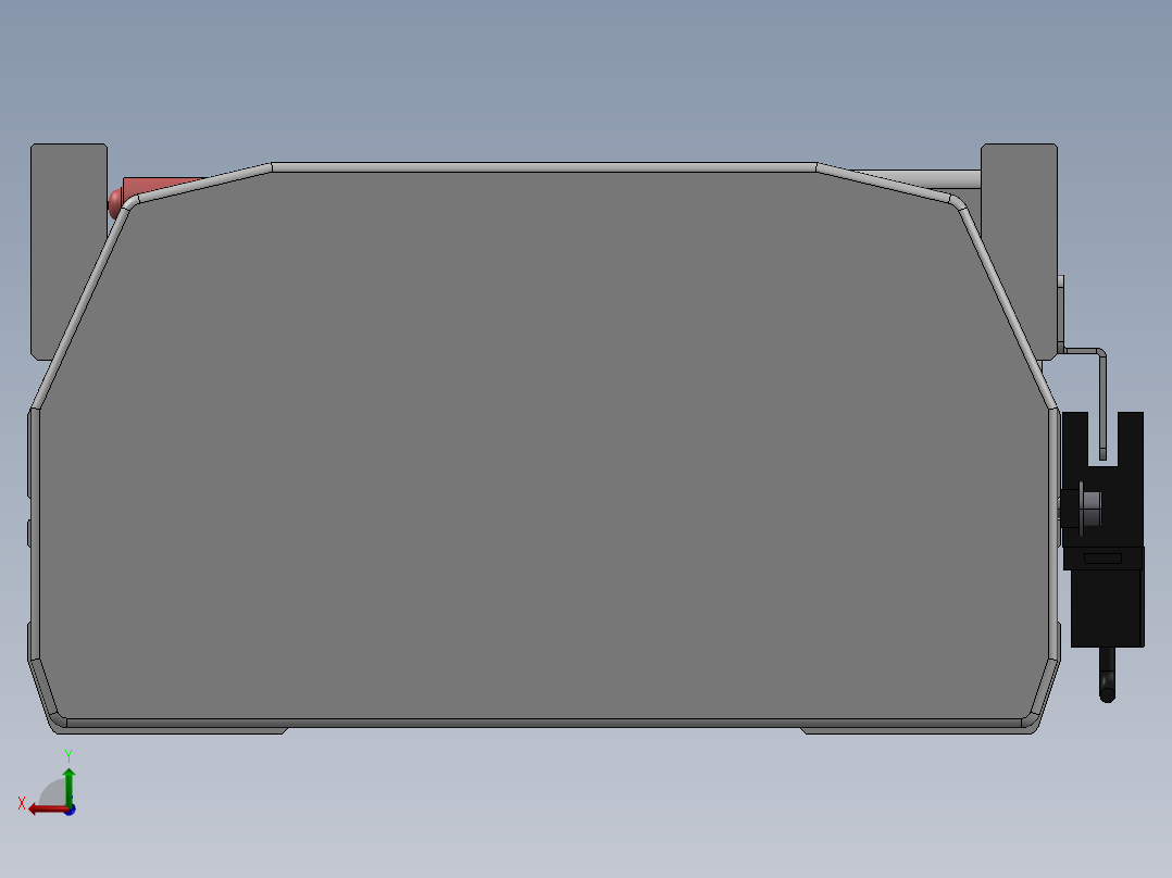 精密模组MT170-L125-2400-L-M75-C4后视图