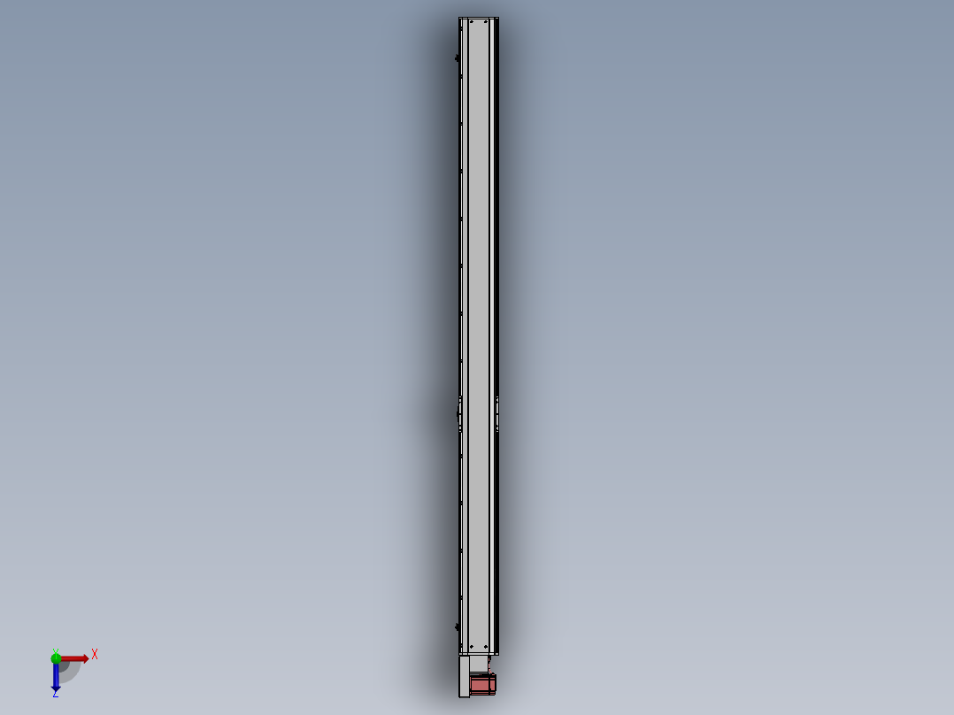 精密模组MT170-L125-2400-L-M75-C4俯视图