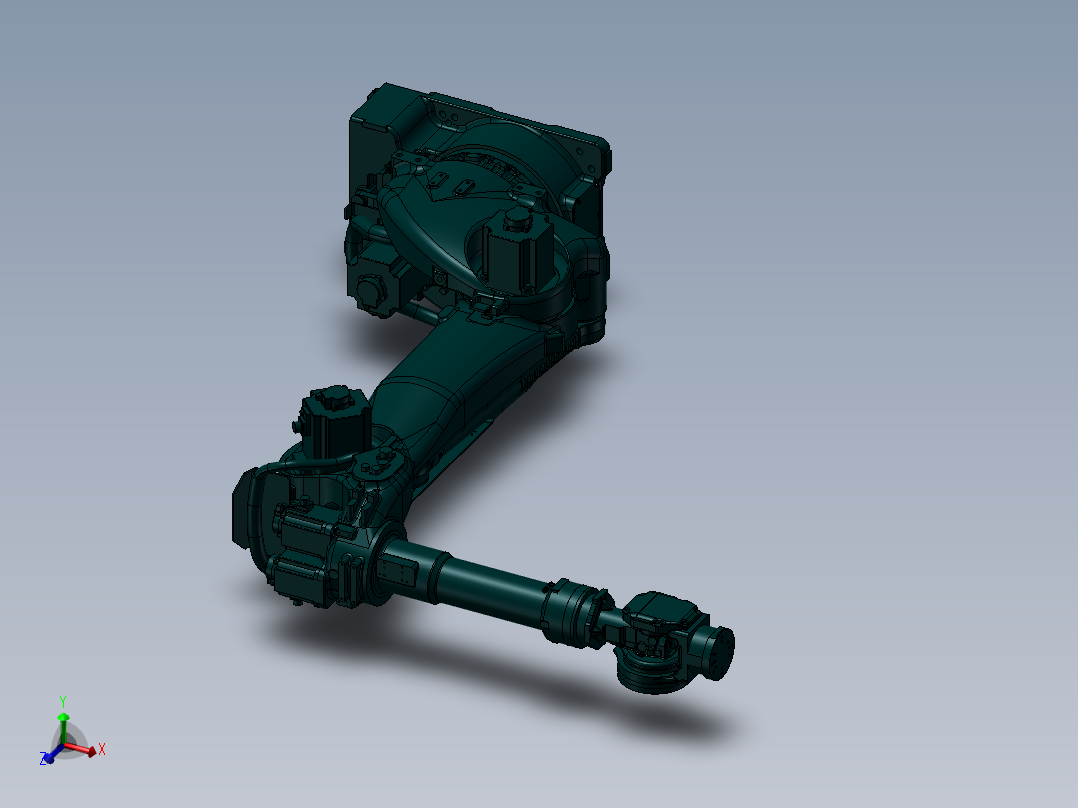 安川MS165<span style='color: red'>机器人</span>模型