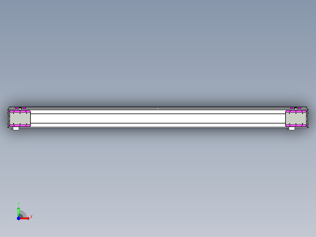 威洛博LC系列3d模型模组2LC14S1Y-S1900前视图