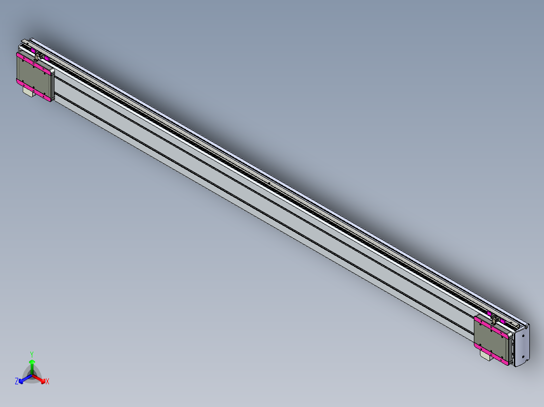 威洛博LC系列3d模型模组2LC14S1Y-S1900正等轴测图