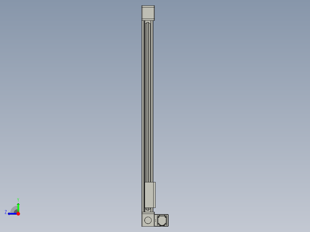 欧规系列-GB8-L96-S1100-BLU-P40-MS3右视图
