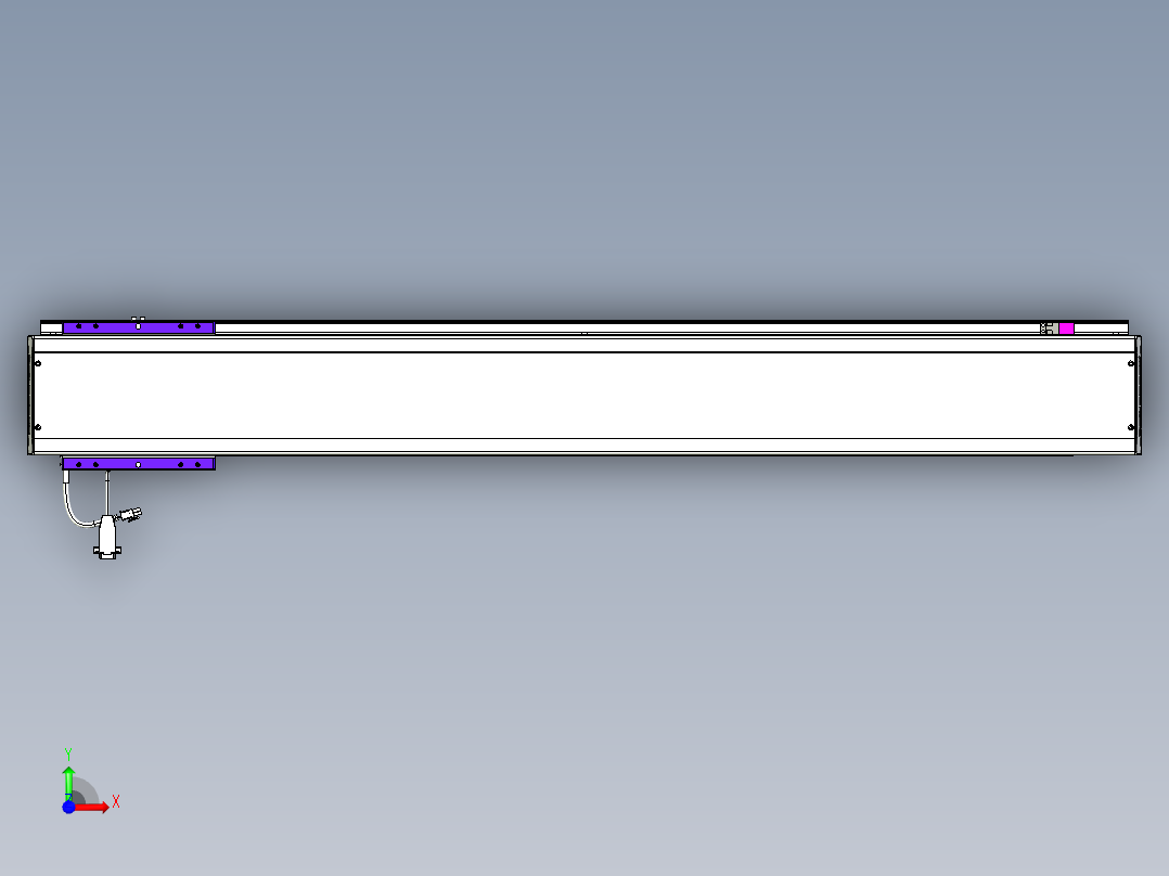 威洛博VL系列3d模型模组VL14S2Y-S1050前视图