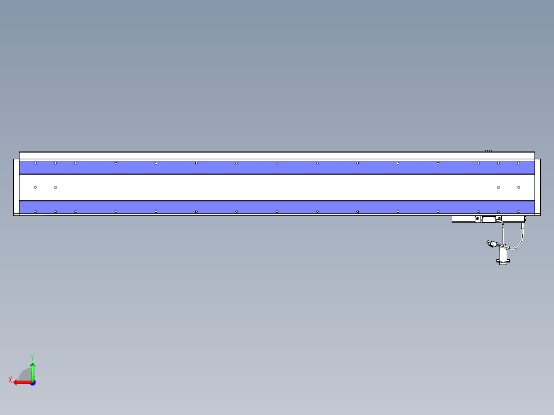 威洛博VL系列3d模型模组VL14S2Y-S1050后视图