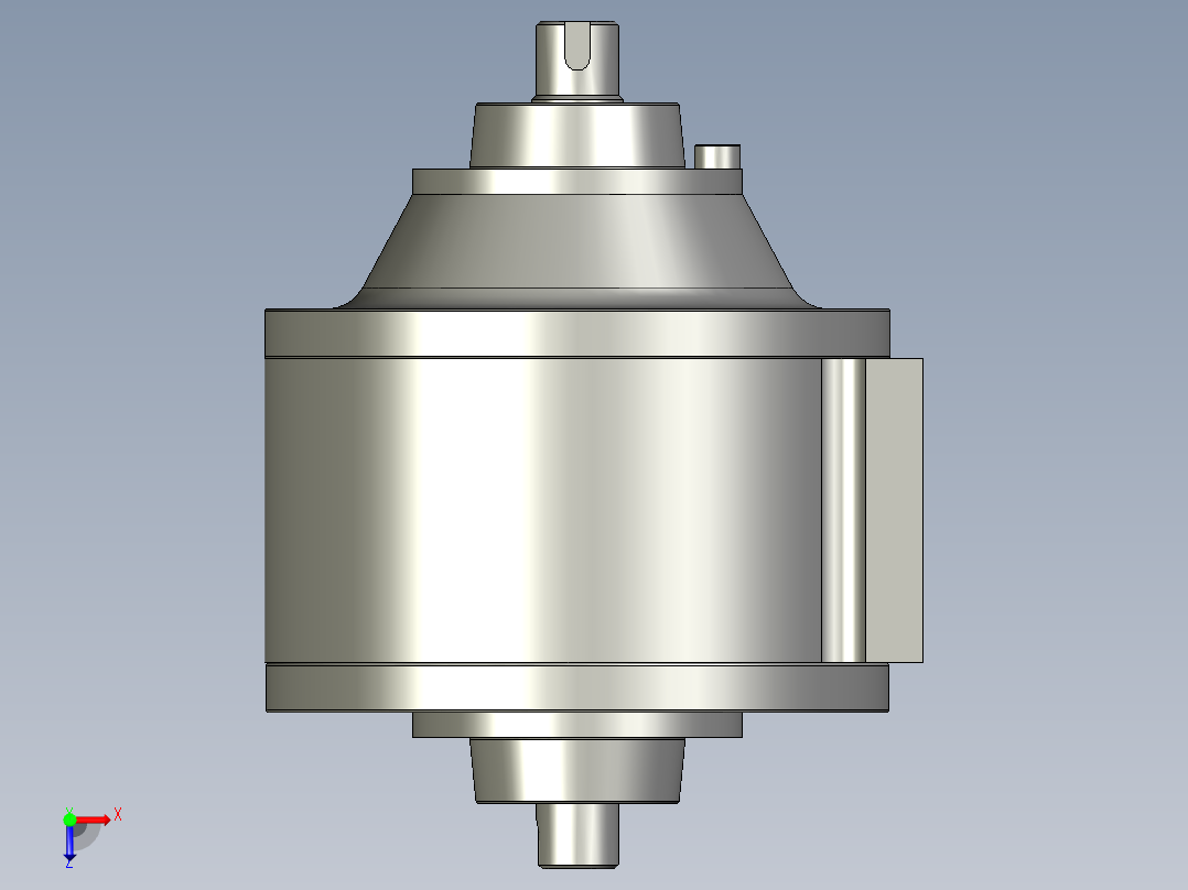 P064-小型少齿差行星齿轮减速器的设计【含三维proe】俯视图