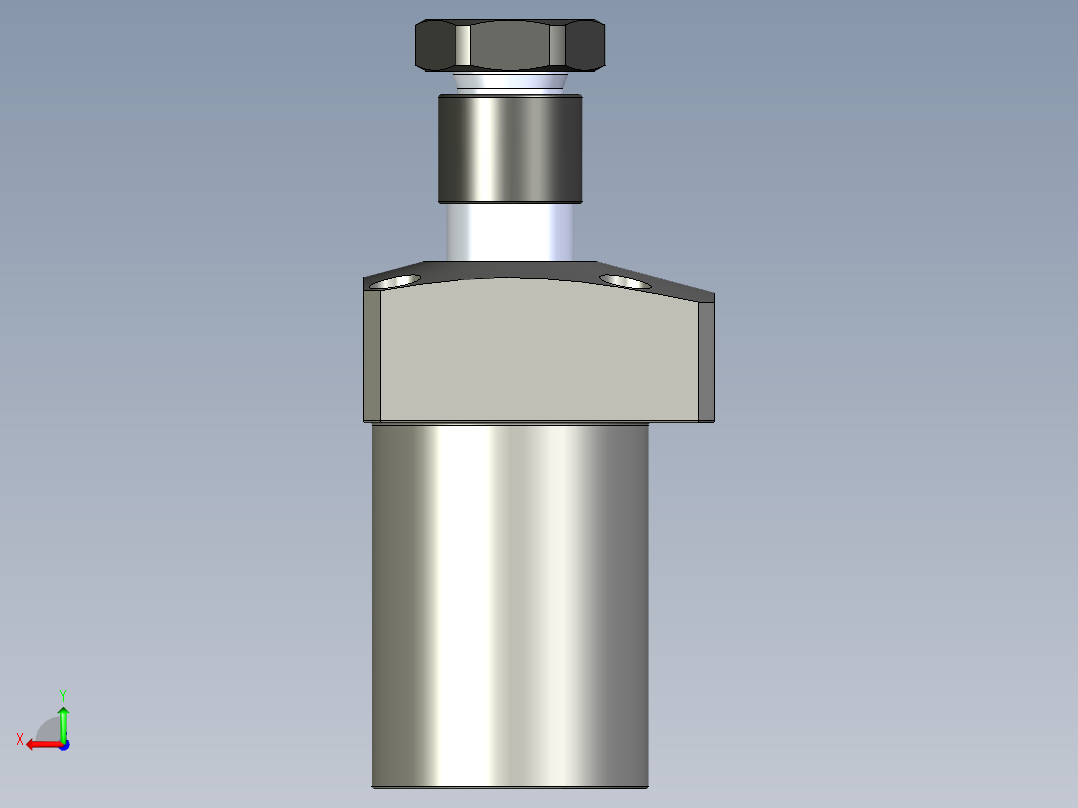 KOSMEKLHS0480-SR-Y30多系列多零件图纸模型后视图