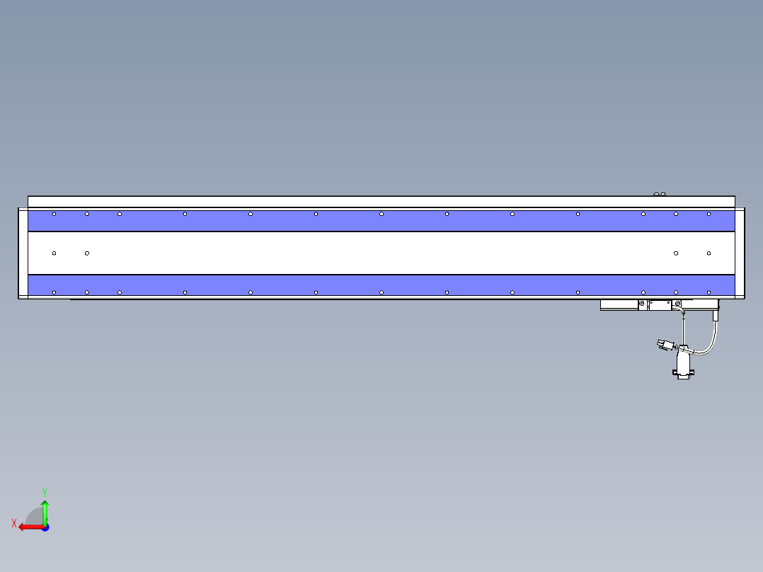 威洛博VL系列3d模型模组VL14S2Y-S850后视图