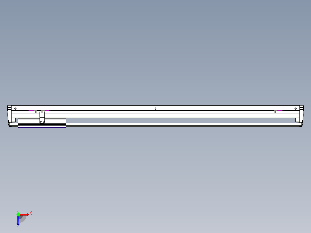 威洛博VL系列3d模型模组VL14S2Y-S850俯视图