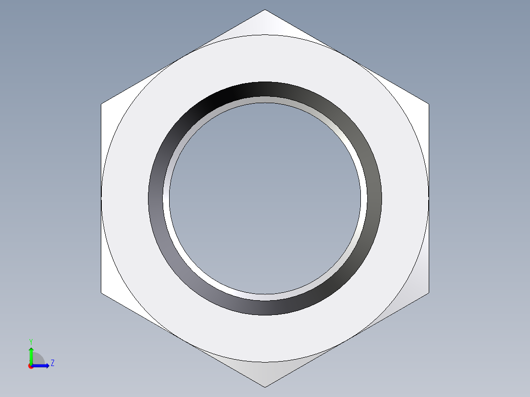 卡套式工业通用硬管接头EO_Swivel_connector_GAI28L1NPT71左视图