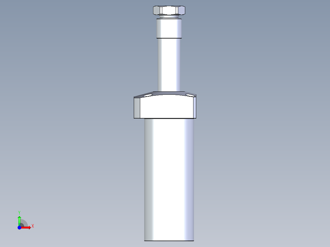 KOSMEKLHA0550-SL-Q45多系列多零件图纸模型前视图