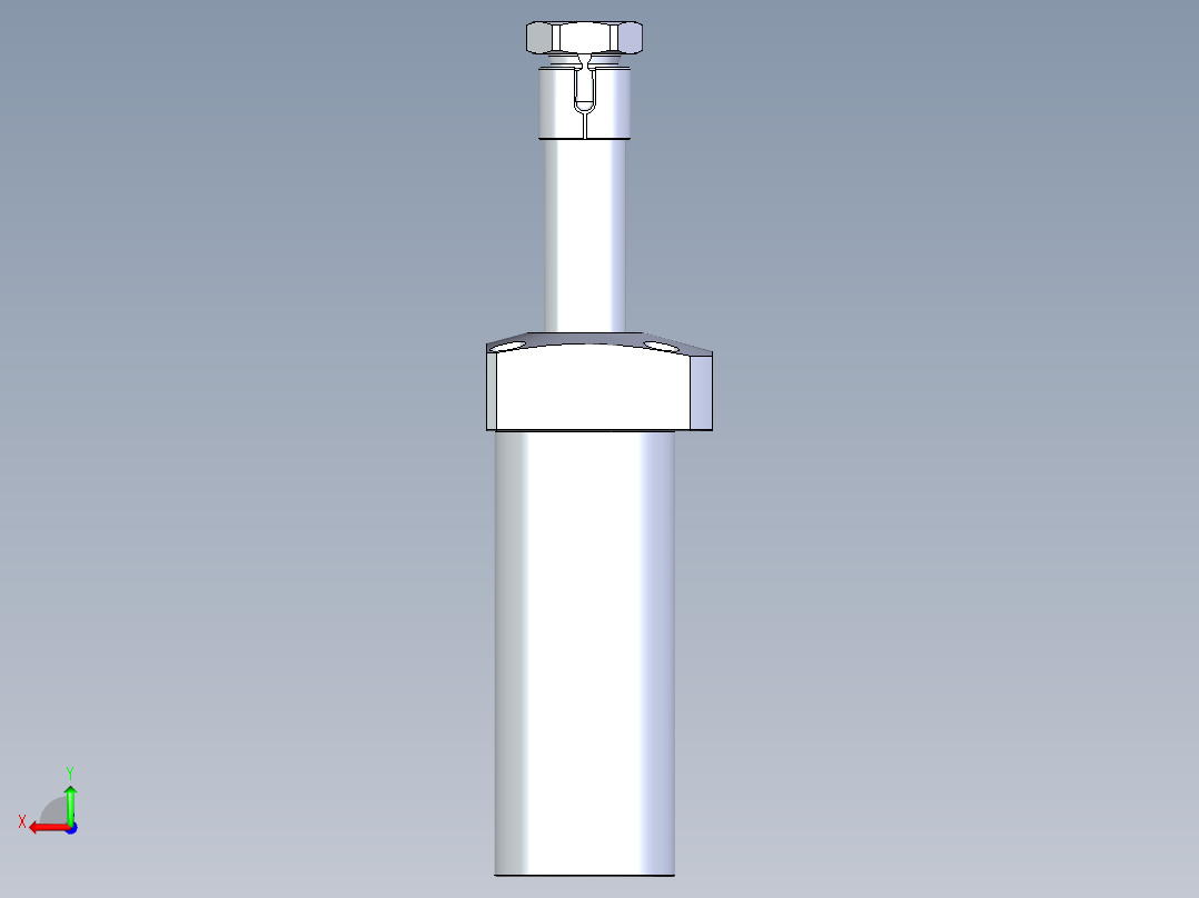 KOSMEKLHA0550-SL-Q45多系列多零件图纸模型后视图