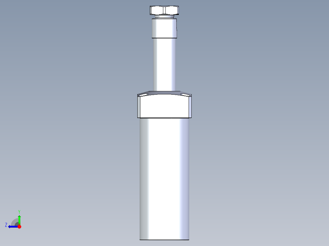 KOSMEKLHA0550-SL-Q45多系列多零件图纸模型右视图