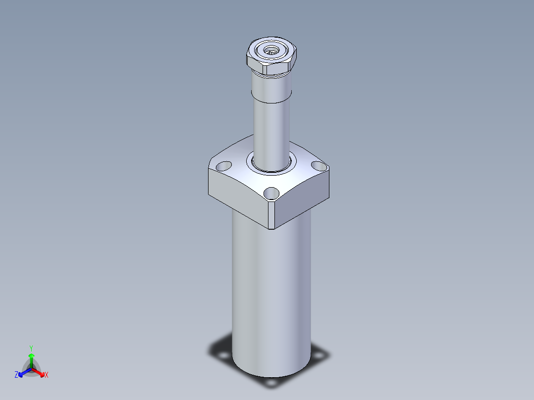 KOSMEKLHA0550-SL-Q45多系列多零件图纸模型正等轴测图