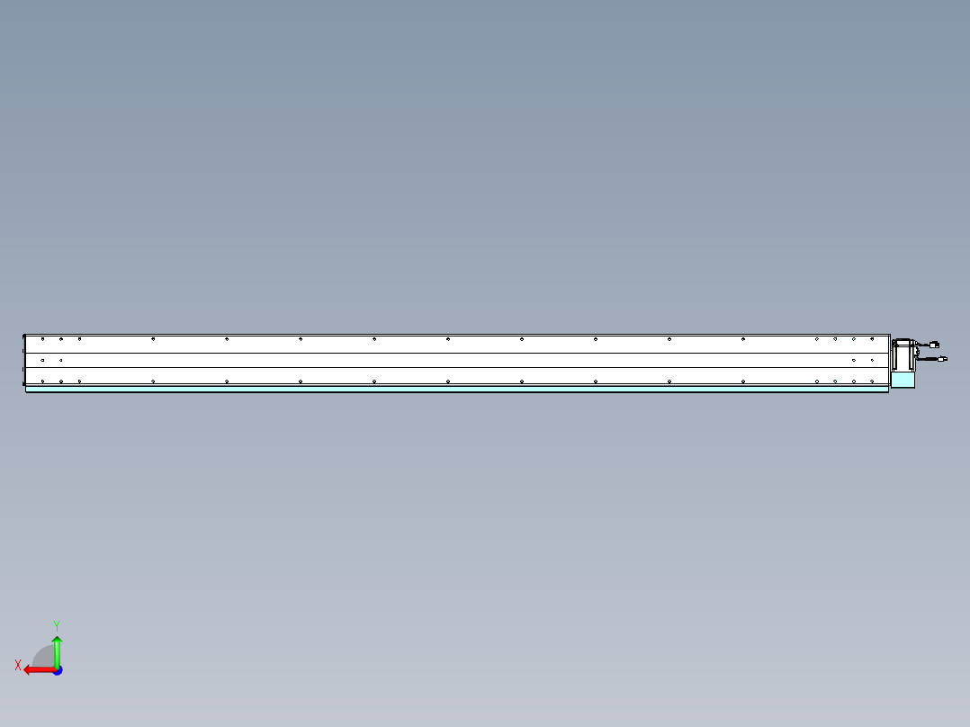 威洛博VBF同步带传动一般环境VBF14-L45-S2050-BLD-ZP40-C3后视图