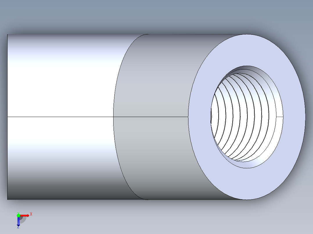 聚氯乙烯配件09-Sch80_45Elbow_FPTxFPT_819-002_0.25in俯视图