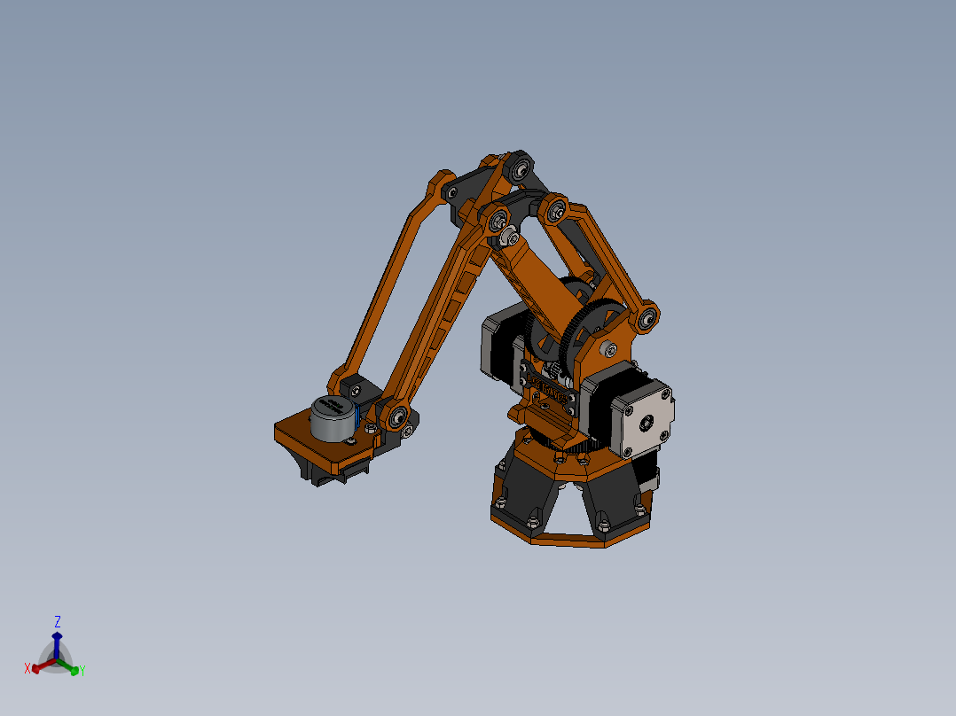 Robot Arm - Community Version CAD主视图