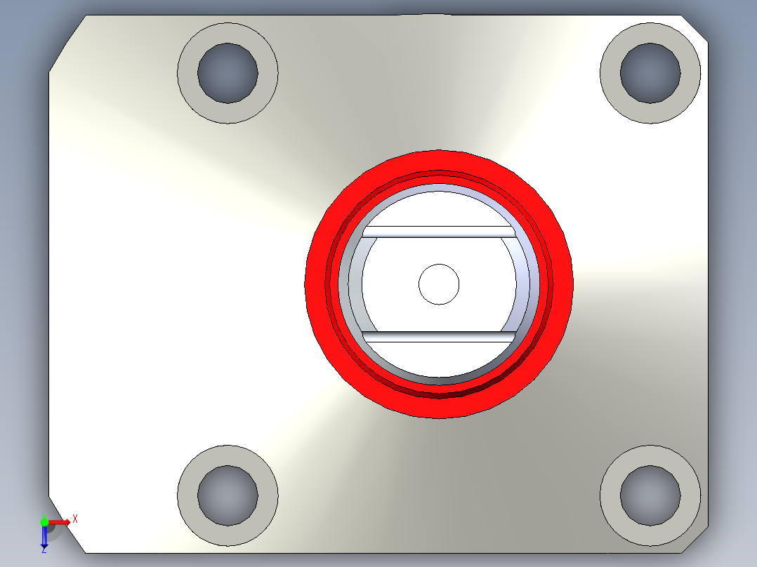 KOSMEKLHS0360-Sx-P多系列多零件图纸模型俯视图