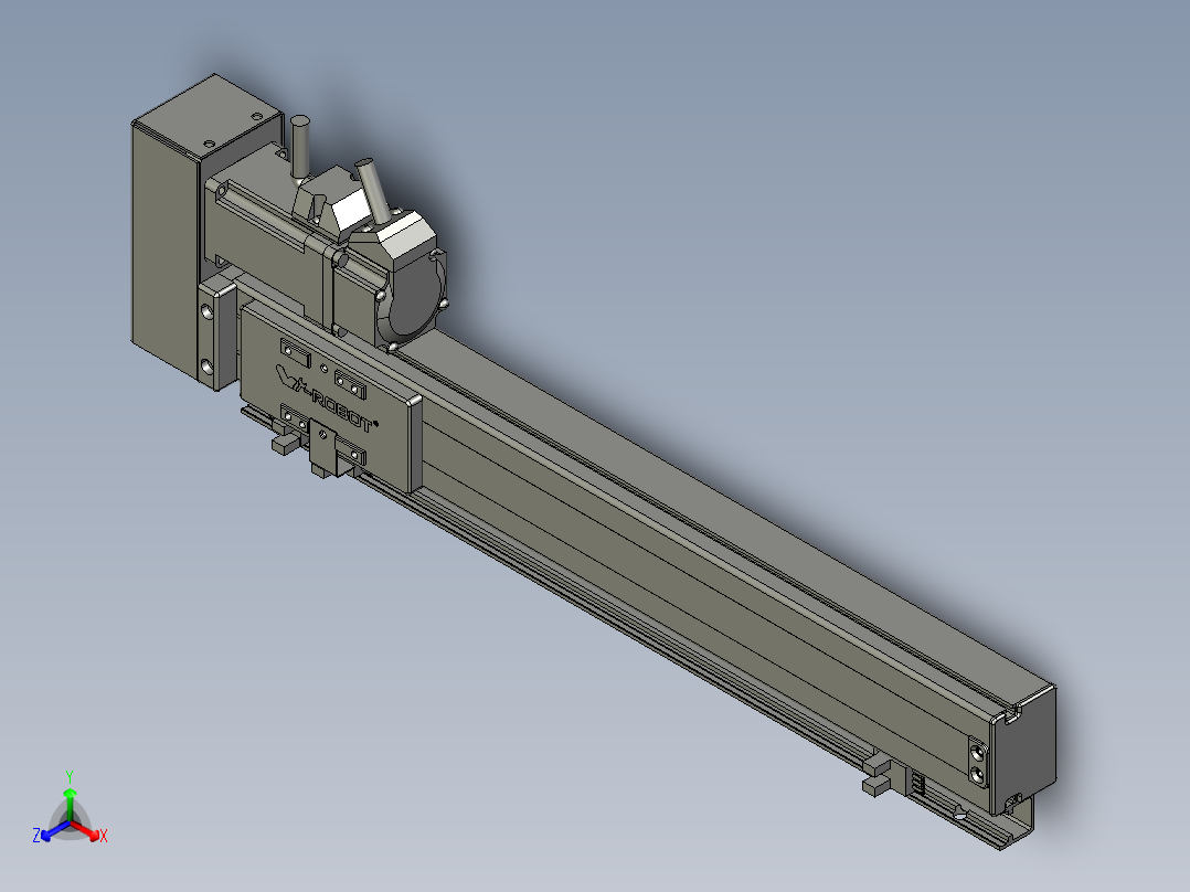 威洛博VT4-S280-BR-P10正等轴测图