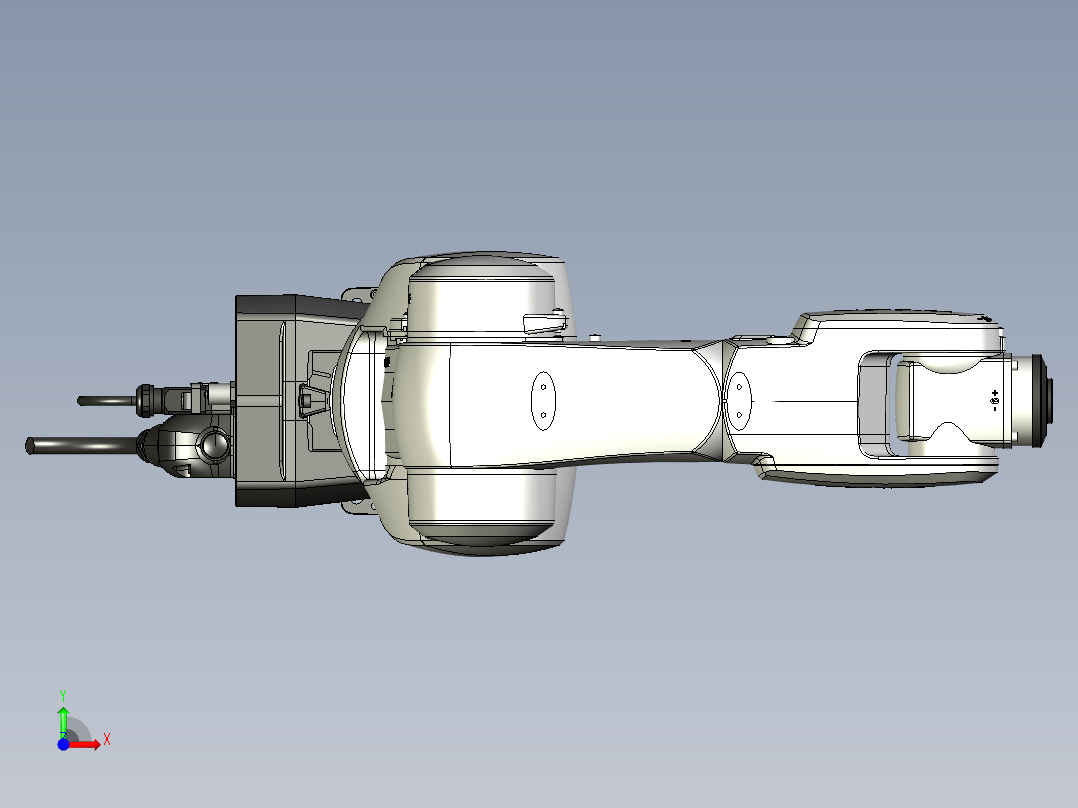 KUKA KR10_R900-2六轴工业机器人模型资料前视图
