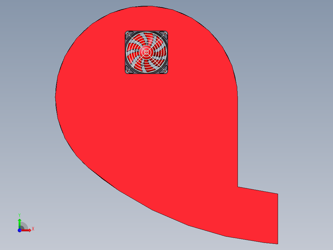 粮食（谷物）烘干机设计1前视图