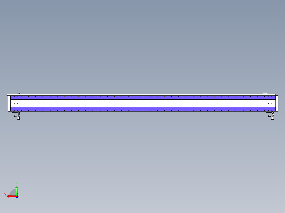 威洛博VL系列直线电机模组-2VL22H1-S3400后视图